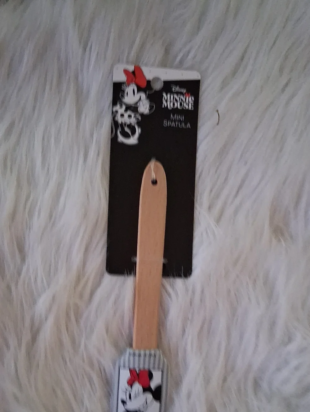 Disney Mini Mouse Silicone Whisk & Spatula Kitchen Set